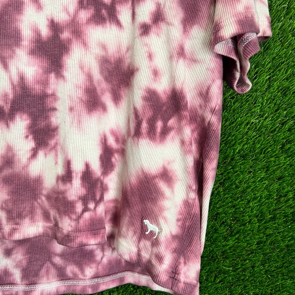 pink tye dye t shirt - Picture 5 of 7